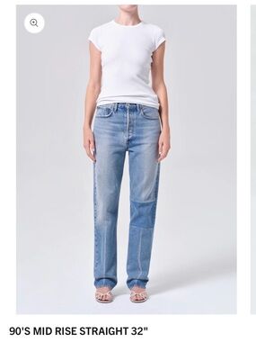 Agolde 90’s Jeans Light Blue